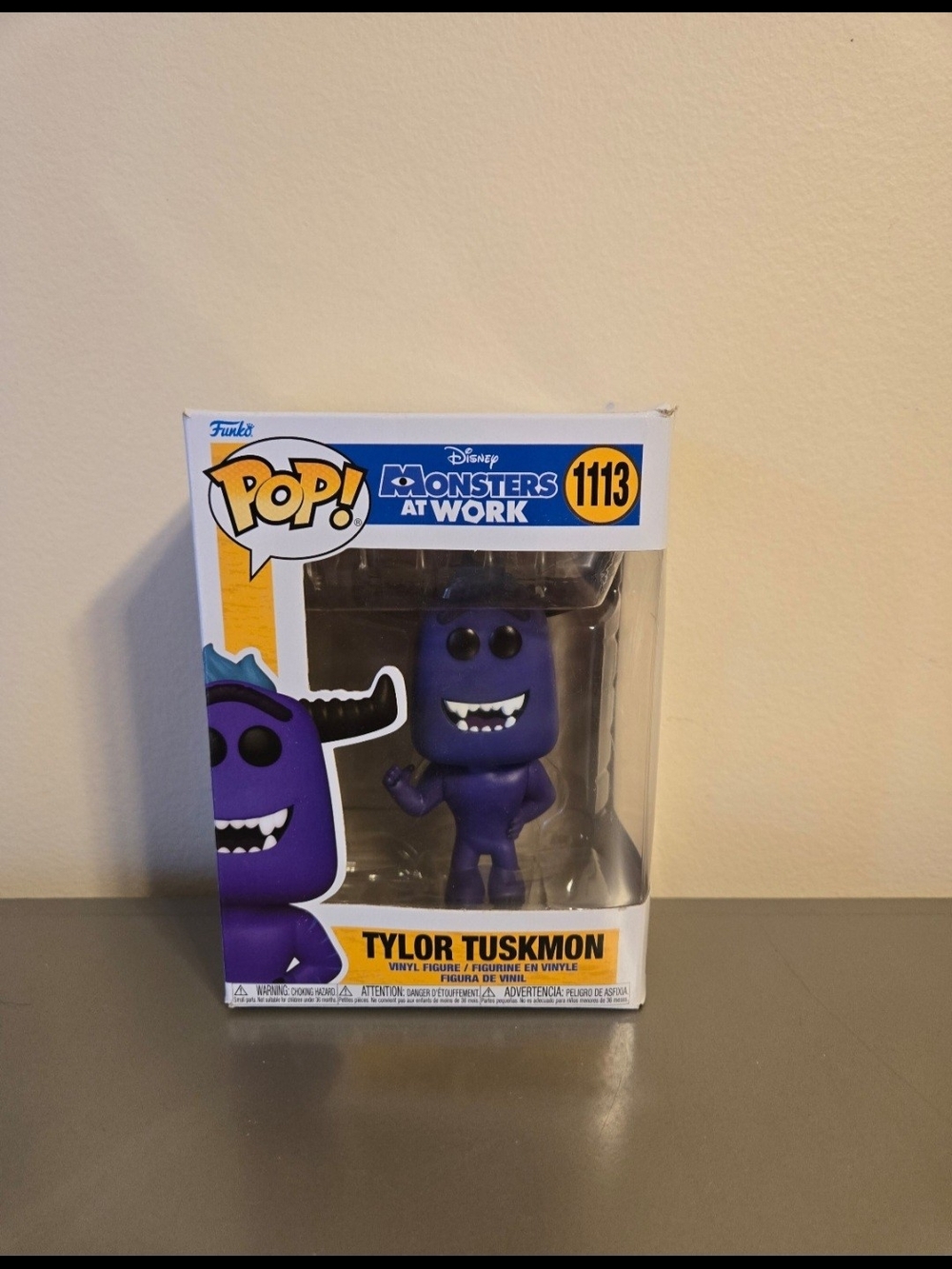 Funko Pop! Disney Monsters at Work Tylor Tuskmon Collectible Figure